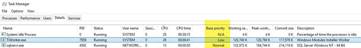 guyrleech's tweet photo. Inspired by @ricsip82 I've found a way to set the CPU and IO priorities for a process via good old Image File Execution Options (IFEO) reg values - set once &amp; forget! No manual taskmgr or script interaction required😃

https://t.co/lvSrutVHz8

https://t.co/AOuTVeGbRl https://t.co/BaTP5U3hgv