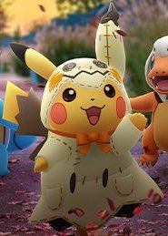 Pikachu Dons A Meta Costume For Pokémon Gos Halloween Event