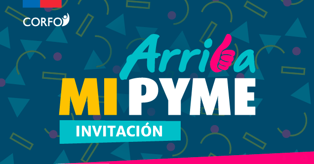 En la semana de la Pyme, no te pierdas una nueva versión de "Arriba MiPyme" con charlas, paneles, talleres y vinculación con entidades públicas y privadas, además de una muestra de casos apoyados por Corfo. 16/10, 9:00 hrs. en Corfo Inscríbete aquí: bit.ly/2MzNKo4