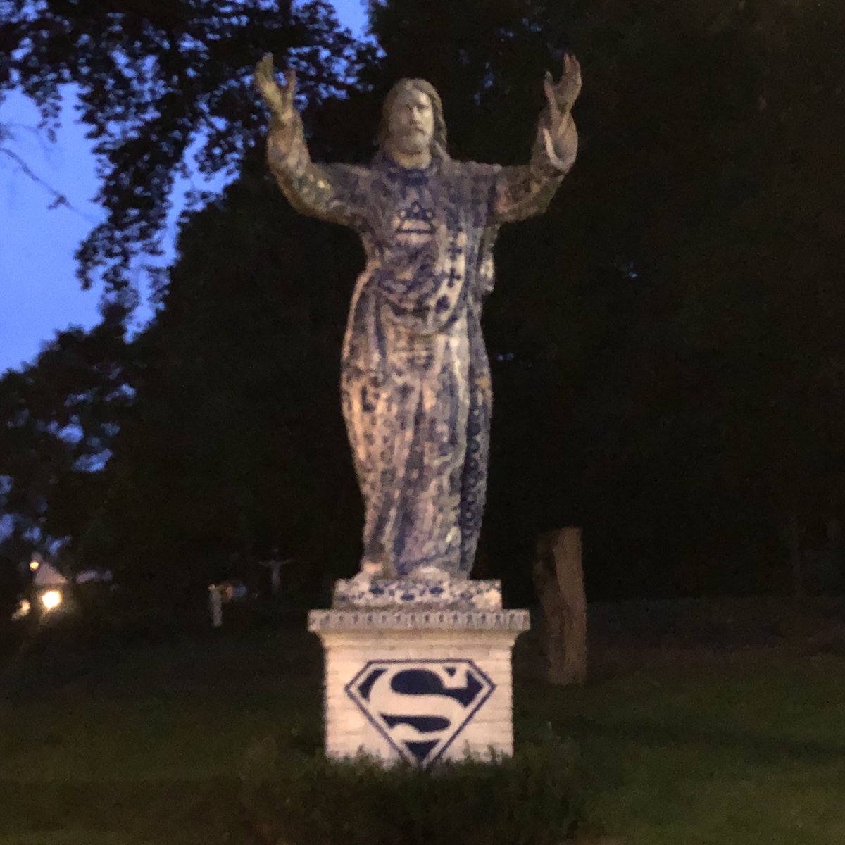 Jesuschrist superman #vaals #lekkerinlimburg