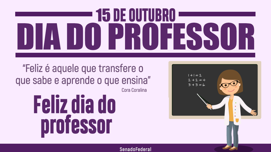 SenadoFederal's tweet photo. #ObrigadoProfessor
#DiaDosProfessores
#DiaDoProfessor https://t.co/UNyhqx7M0v
