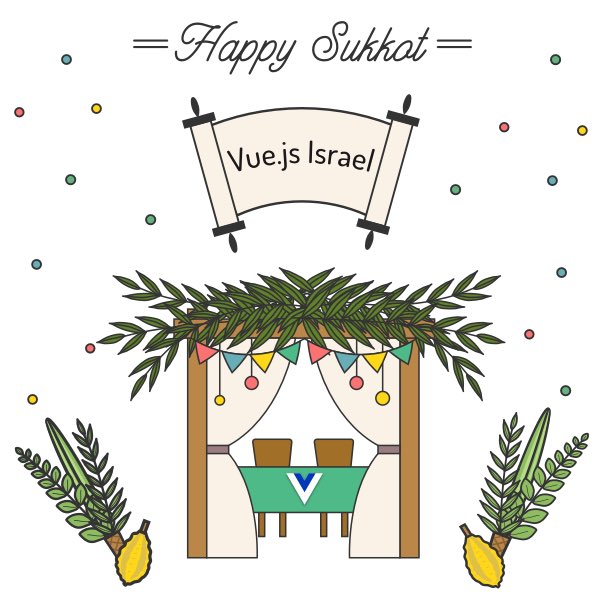 VueJSIsrael's tweet image. Happy Sukhot from Vuejs Israel team! And may us have an awesome time with #Vue 3.0 on the way 😋🍀❤️🤩🔥
#vuejs #vuejsisrael
Designed with ❤️ by @dimshik100 as always