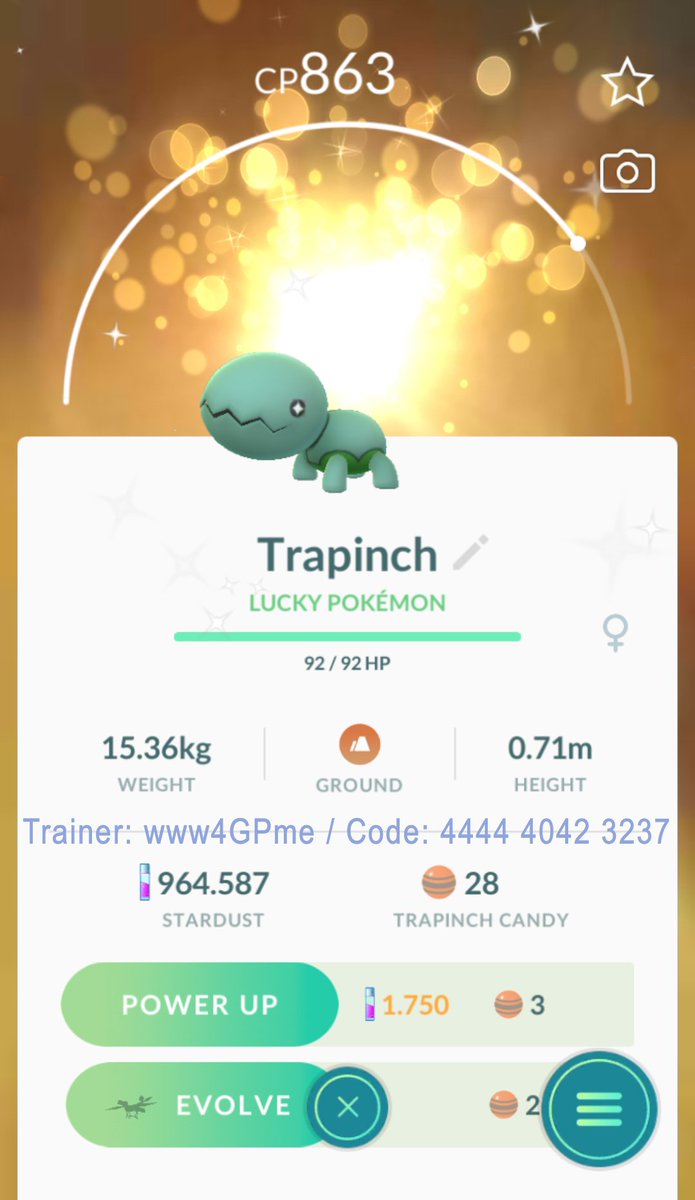 UploadEdit's tweet photo. Our #Shiny &amp; #Lucky #Trapinch #Pokemon #Vibrava #Flygon
#ShinyPokemon #LuckyPokemon #TrapinchPokemon #ShinyTrapinch #LuckyTrapinch
#PokemonGOCommunityDay #PokemonGOHalloween #ad
@brandontan91 @MYSTIC7 @ReversalYouTube @PokemonGoApp @PokemonGOHubNet
#PokemonGOfriend > 444440423237 https://t.co/RfuOfv0XHd