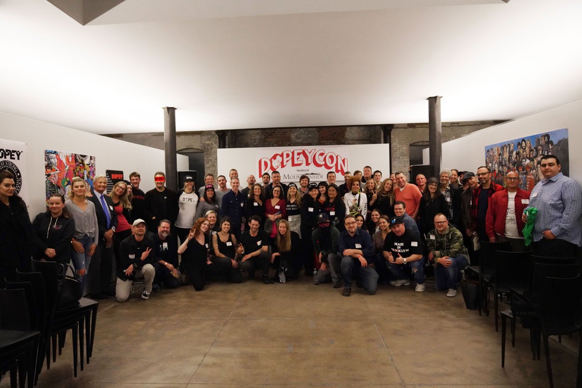Mountainside's tweet image. Over the weekend, #DopeyNation visited Mountainside Chelsea for @DopeyPodcast’s first ever #DopeyCon. Check out the photos! 😎 #MTSChelsea