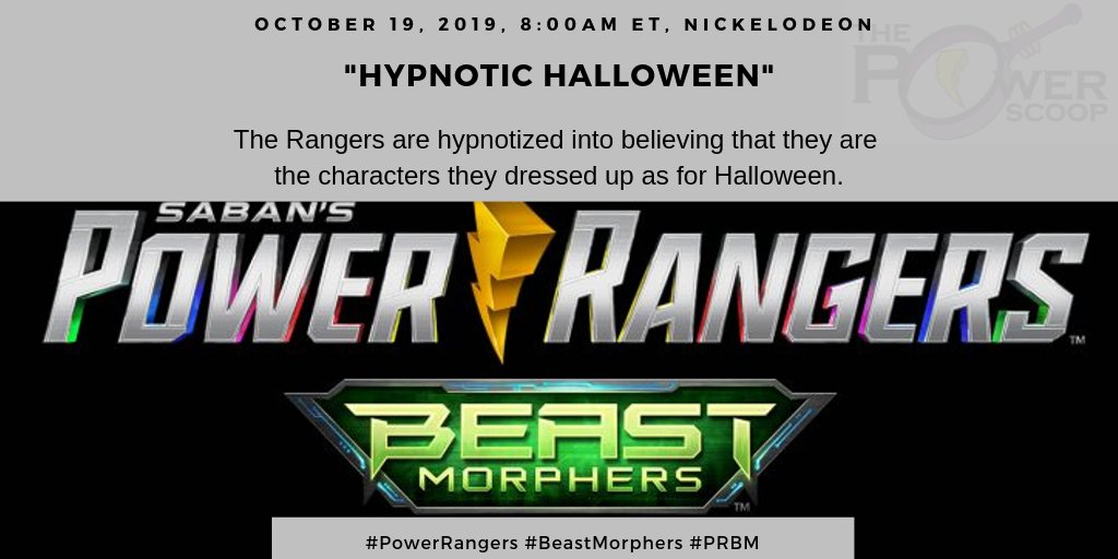power rangers beast morphers hypnotic halloween
