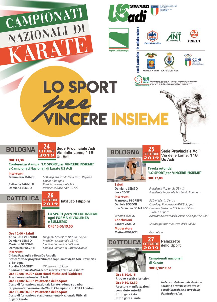 US ACLI_nazionale (@usacli) on Twitter photo Tavola rotonda “LO SPORT PER VINCERE INSIEME” #Bologna #25.10.19 <a href="/AcliBologna/">Acli Bologna</a> con #DamianoLembo, @LucaConti73 #ErnestoRusso @francescoPegreffi #DonGionatanDeMarco #DanielaBosoni con le conclusioni di <a href="/szampa56/">Sandra Zampa</a> Sottosegretario <a href="/MinisteroSalute/">Ministero della Salute</a> <a href="/Acli_nazionali/">Acli Nazionali</a> <a href="/Fondazione_ANT/">Fondazione ANT Franco Pannuti - ETS</a> Tavola rotonda “LO SPORT PER VINCERE INSIEME” #Bologna #25.10.19 <a href="/AcliBologna/">Acli Bologna</a> con #DamianoLembo, @LucaConti73 #ErnestoRusso @francescoPegreffi #DonGionatanDeMarco #DanielaBosoni con le conclusioni di <a href="/szampa56/">Sandra Zampa</a> Sottosegretario <a href="/MinisteroSalute/">Ministero della Salute</a> <a href="/Acli_nazionali/">Acli Nazionali</a> <a href="/Fondazione_ANT/">Fondazione ANT Franco Pannuti - ETS</a>