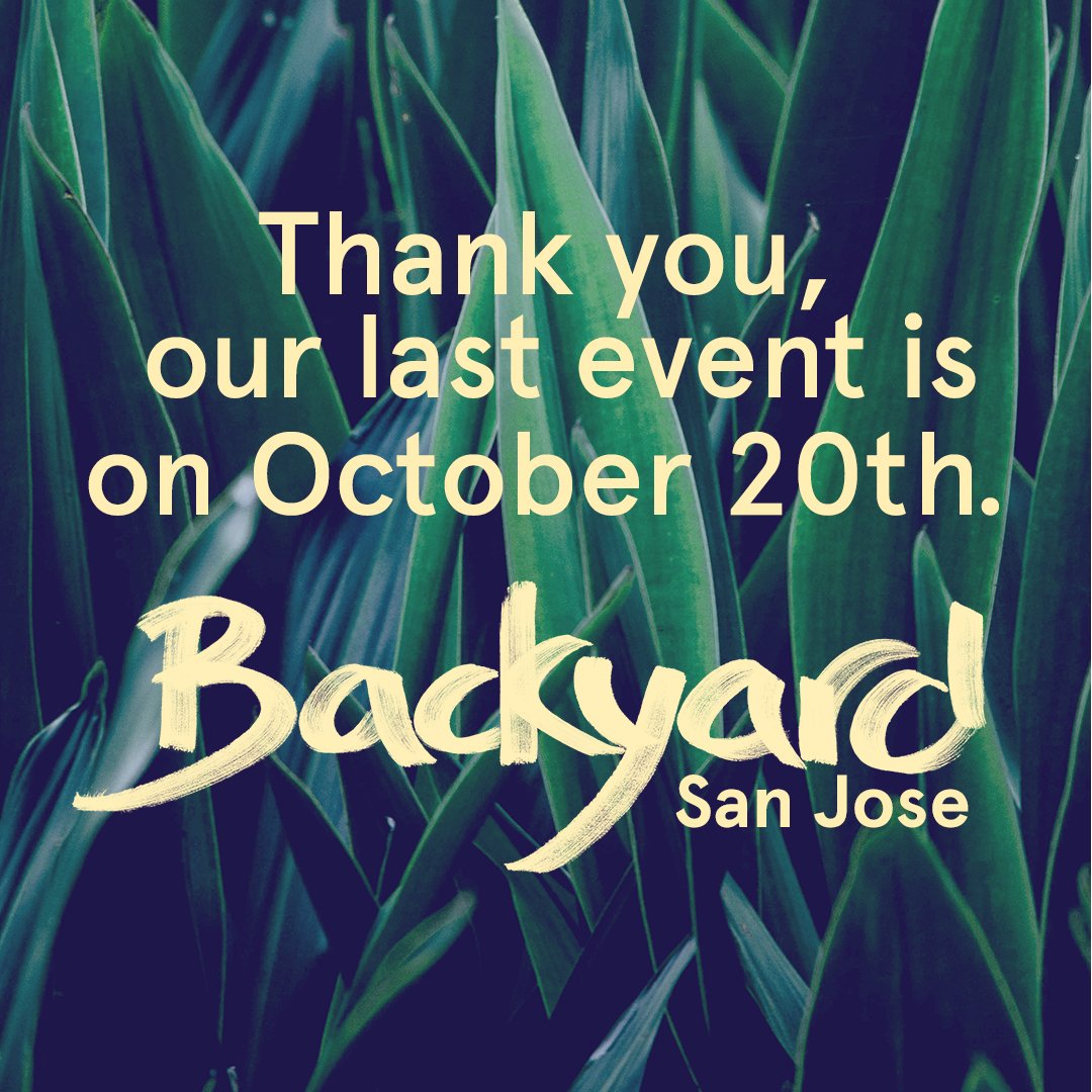 Backyard SJ tweet media