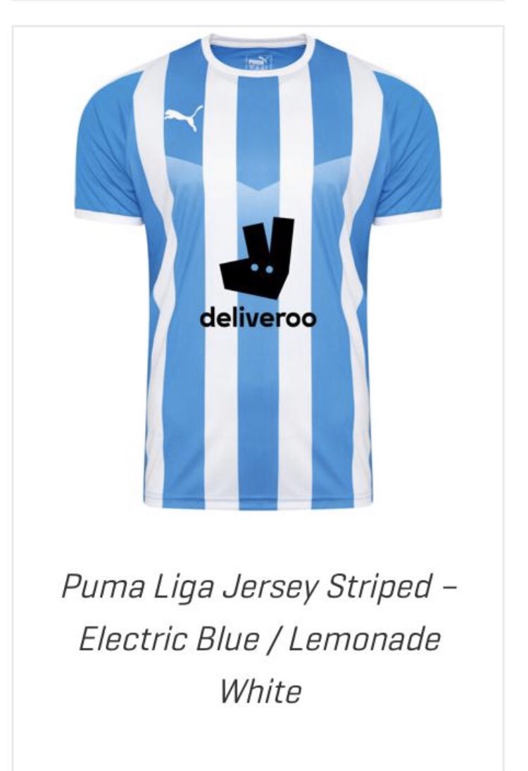 New home kit on route! 👇🏻 thanks <a href="/Deliveroo/">Deliveroo</a> <a href="/Gift_of_Kit/">Gift of Kit</a>