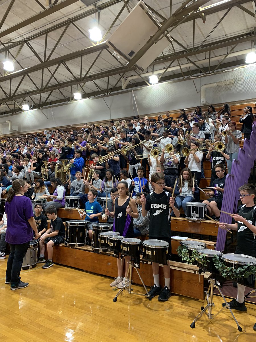 MrsDSays's tweet photo. ๐ถ .@SandTunes slaying the Fall Pep Rally earlier today ๐ถ #SandTunes #SandburgSquad https://t.co/UIBOHV043F