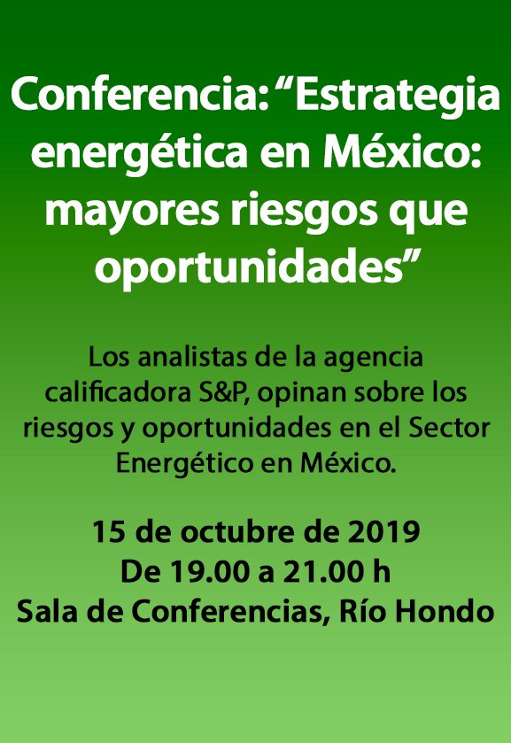 📅 MAÑANA 📅 | #ContabilidadITAM Conferencia: Estrategia energética en México: mayores riesgos que oportunidades

📍Sala de Conferencias, RH
⏰19.00 a 21.00 h

¡No faltes!

ow.ly/FTPH50wKV0D