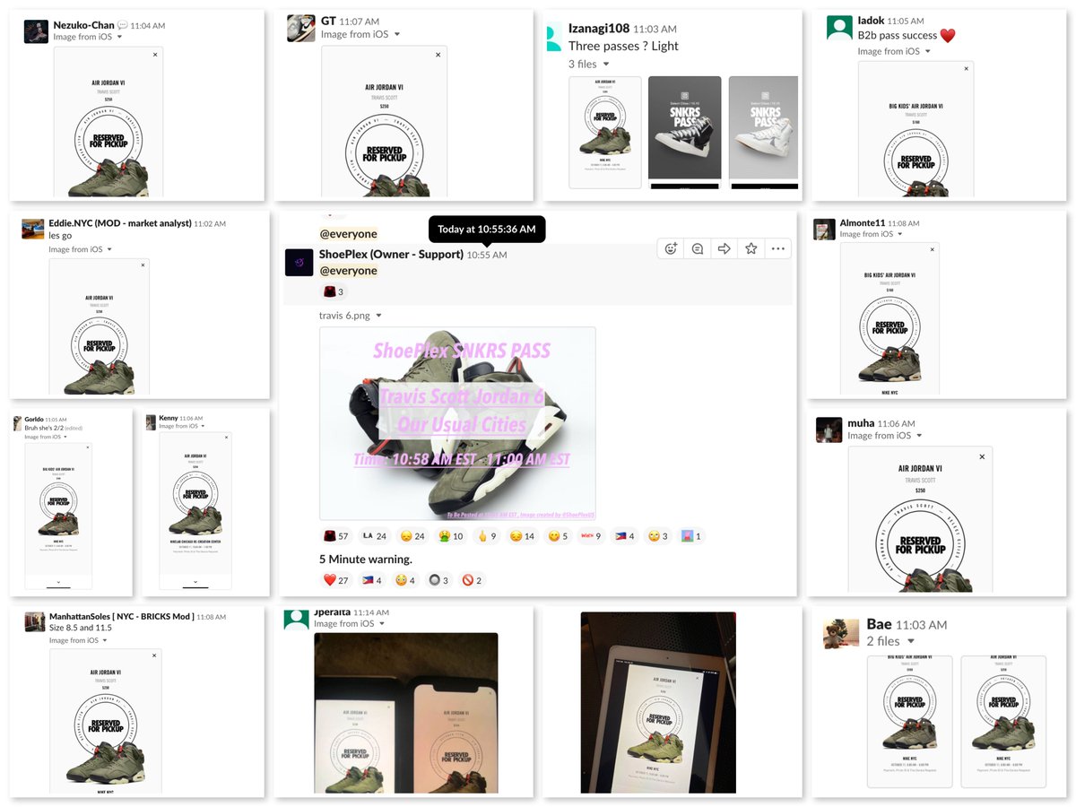 shoeplexus's tweet image. 🚨 WEEKEND RECAP 🚨

- 5 Minute SNKRS Pass Shock Drop Warning for Sacai Blazers ✅
- 5 Minute SNKRS Pass Shock Warning for Travis 6s ✅
- 500+ Pairs of Sacai Blazers cooked with Kith ELs + inventory, and ELs for every online site ✅
- 400+ Pairs of Travis 6s cooked overall ✅

🤠