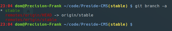 PresidePlatform's tweet photo. Only one branch left in the whole repository?? That can only mean one thing, we've just had a major release! Proud to announce the release of Preside 10.11.0 :)

https://t.co/uvbgaBit2C

Just in time for best #cfml conference #CFCamp2019! https://t.co/5tjMKqRa1U