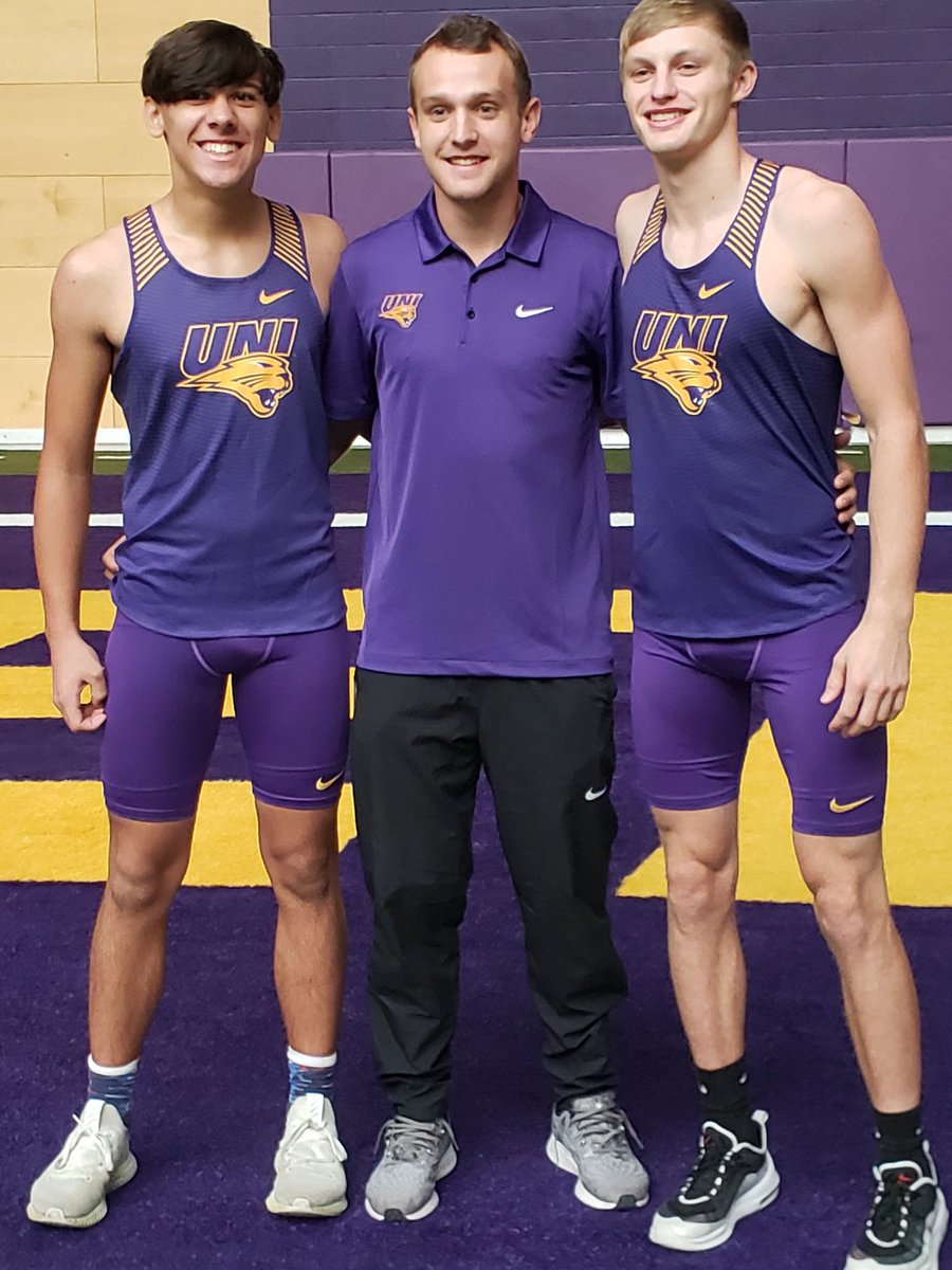 3CarterMorton3's tweet photo. Official Track and Field Visit!✅ Great weekend with some great people at UNI! Thanks for the invite @JeffCoover Cannot wait to see what the future holds. @UNITrackFieldXC https://t.co/4Jf7KOBImI