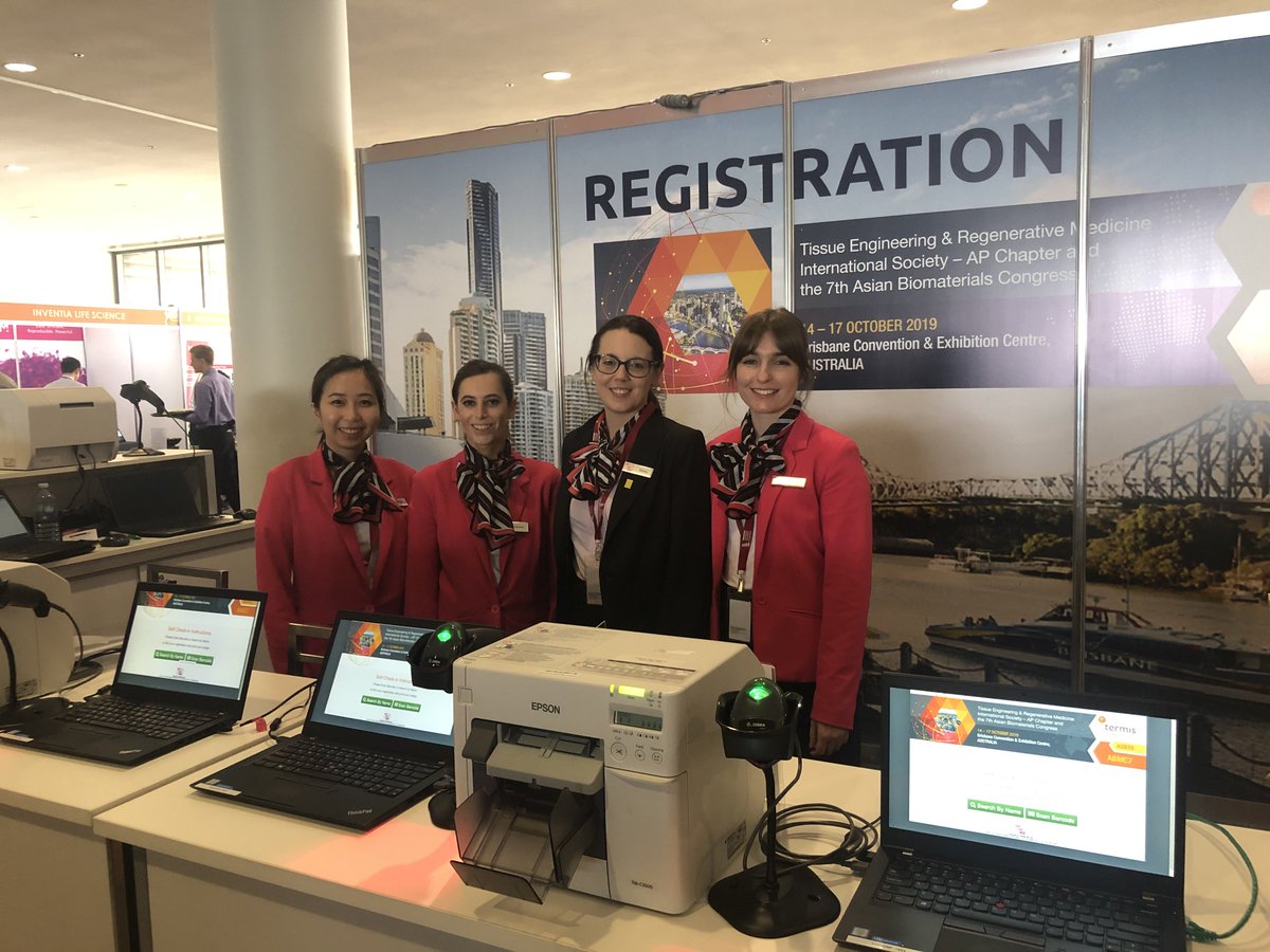 Day 2 📸 of @ApTermis 2019 Congress is underway at BCEC today, after a Welcome Reception last night that included Australian animals 🐨 and a moving Welcome to Country ❤️💛🖤