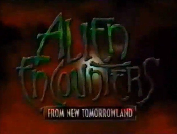 ScottKumka's tweet photo. When will we get this on @disneyplus? I want to believe. #AlienEncounters #XSTech #Tomorrowland #AliensExist @Defunctland It could even be paired with the Alien movies or the X-Files now that Disney owns those as well. https://t.co/KVGMzGhl5I