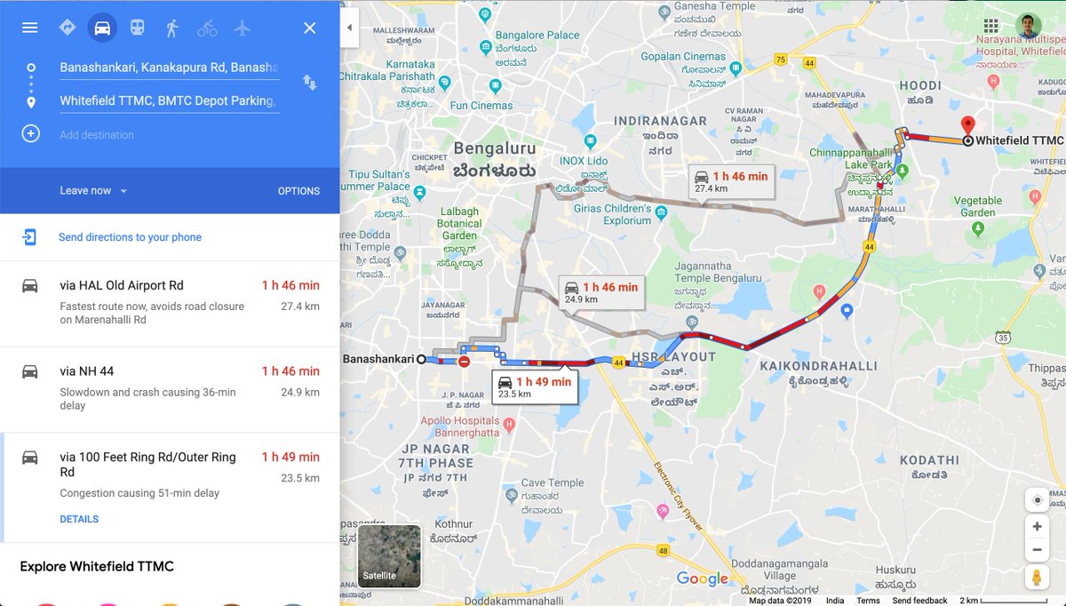 OneHour_Project's tweet photo. From X to Y in an hour or less. Introducing #OneHourProject 

#Change #Bengaluru #Traffic https://t.co/jHo6u85OLQ