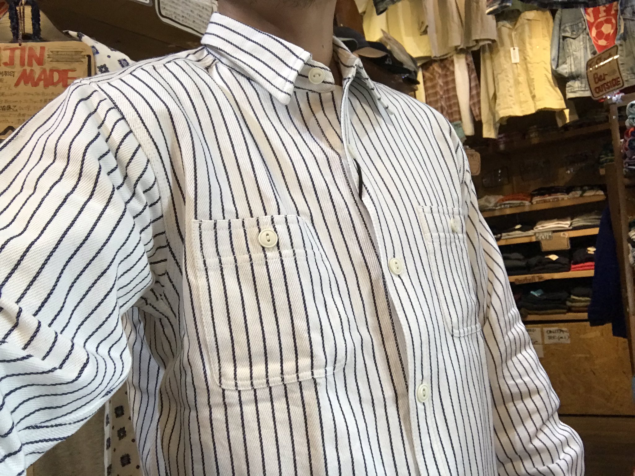 Outside Kawasaki Houston Viera Shirts 2color Size M L Xl Price 5900 Tax 着れば着るほどに味が出ます サイズは表記より少し小さめ デニムとの相性抜群です ヒューストン Houston ビエラシャツ ストライプ アメカジ 川崎 川崎駅 川崎駅 Outside Kawasaki Houston Viera Shirts 2color Size M L Xl Price 5900 Tax 着れば着るほどに味が出ます サイズは表記より少し小さめ デニムとの相性抜群です ヒューストン Houston ビエラシャツ ストライプ アメカジ 川崎 川崎駅 川崎駅