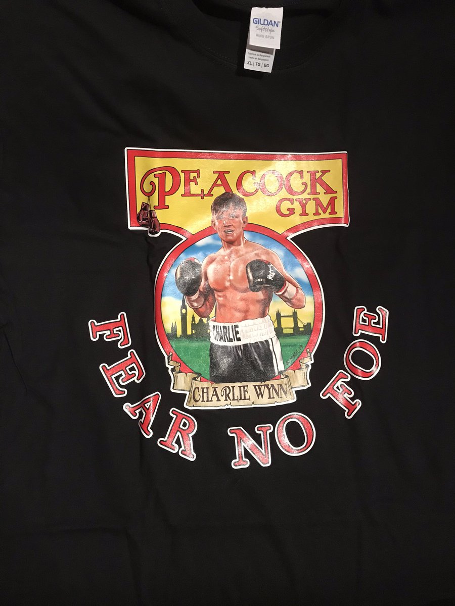 PeacockWCB's tweet photo. Tee shirt can be purchased @peacockgymwear, via us or you can sponsor @stevelillis who is running the New York marathon in aid of of Charlie Wynn who is not in a good place if you are not aware please google ๐โโ๏ธ๐๐๐@Baz1980WHU @westbrookdanni @shawz76 https://t.co/ueJXdeYd5G