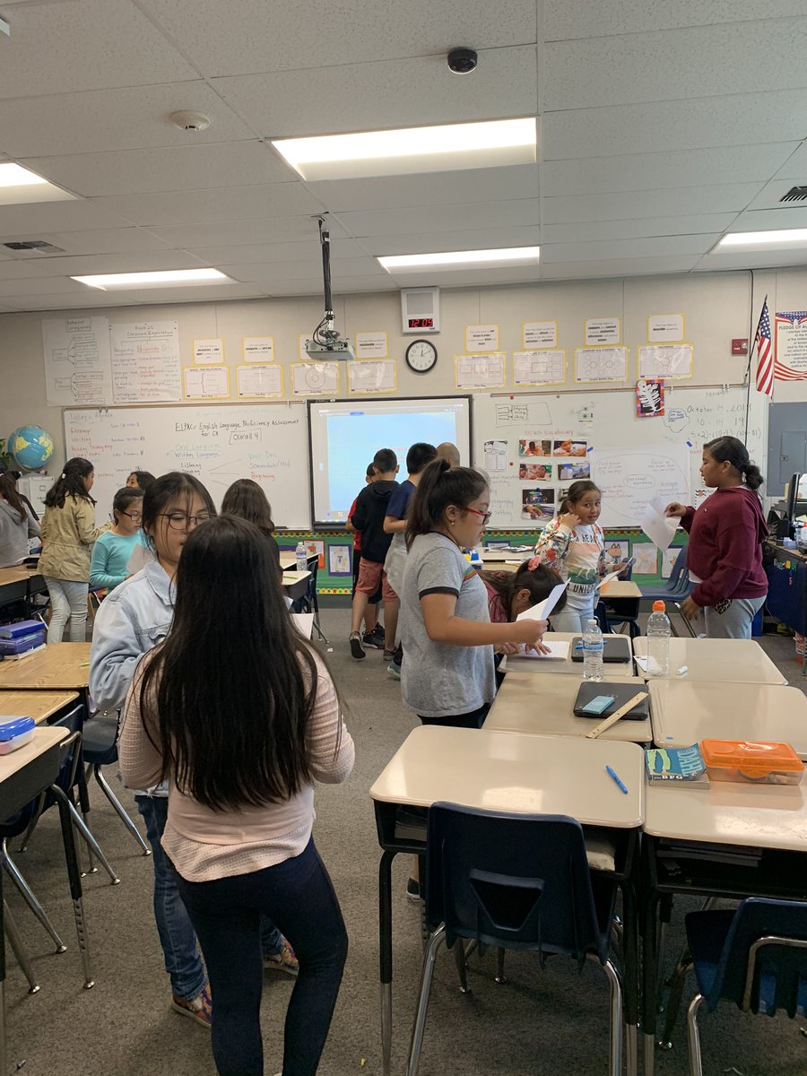 Some students  <a href="/SchmittWsd/">SCHMITT SCHOOL</a> use a narrative input chart to practice retelling a story &amp; others use their ELPAC scores to write goals during dELD &amp; iELD.