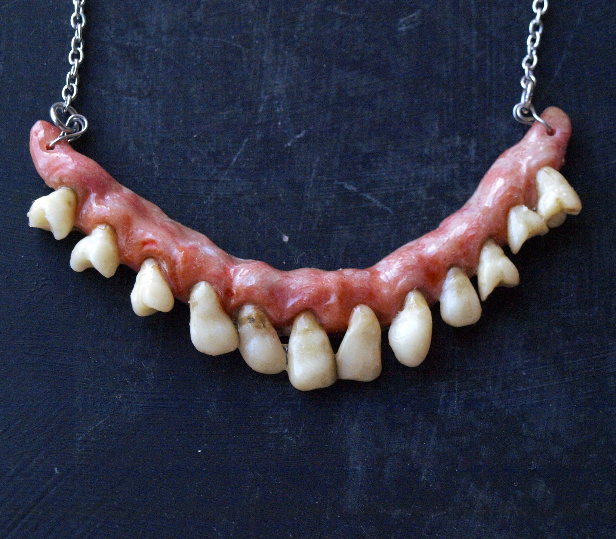 Cursed Presents On Twitter Human Teeth Necklace