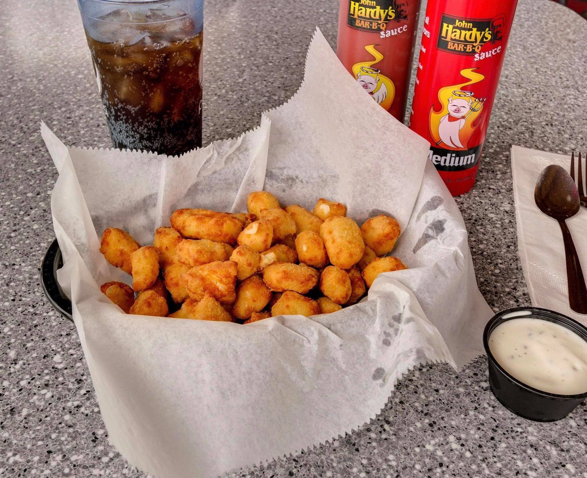 johnhardysbbq's tweet photo. One of the tastiest days of the year!
Tomorrow is #NationalCheeseCurdDay ๐ง
Celebrate at John Hardyโs! ๐
#RochesterMN #JohnHardys https://t.co/kI7fhA6gON