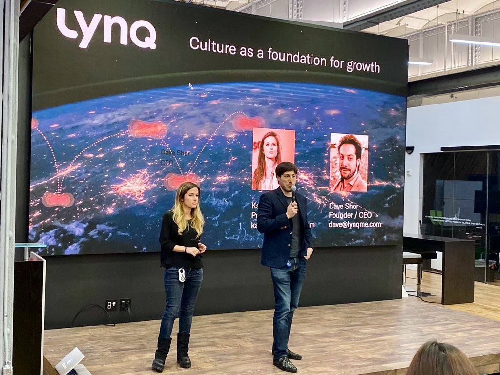 The world’s most advanced “people compass” 

<a href="/kpmcosta/">Karina Da Costa Dagenais</a> &amp; Dave Shor share lessons building <a href="/lynq_me/">LynQ Technologies, Inc.</a>, the first implementation of a decentralized, secure network that’s portable to anywhere in the world, allowing people or machines to stay connected. #HardwiredNYC