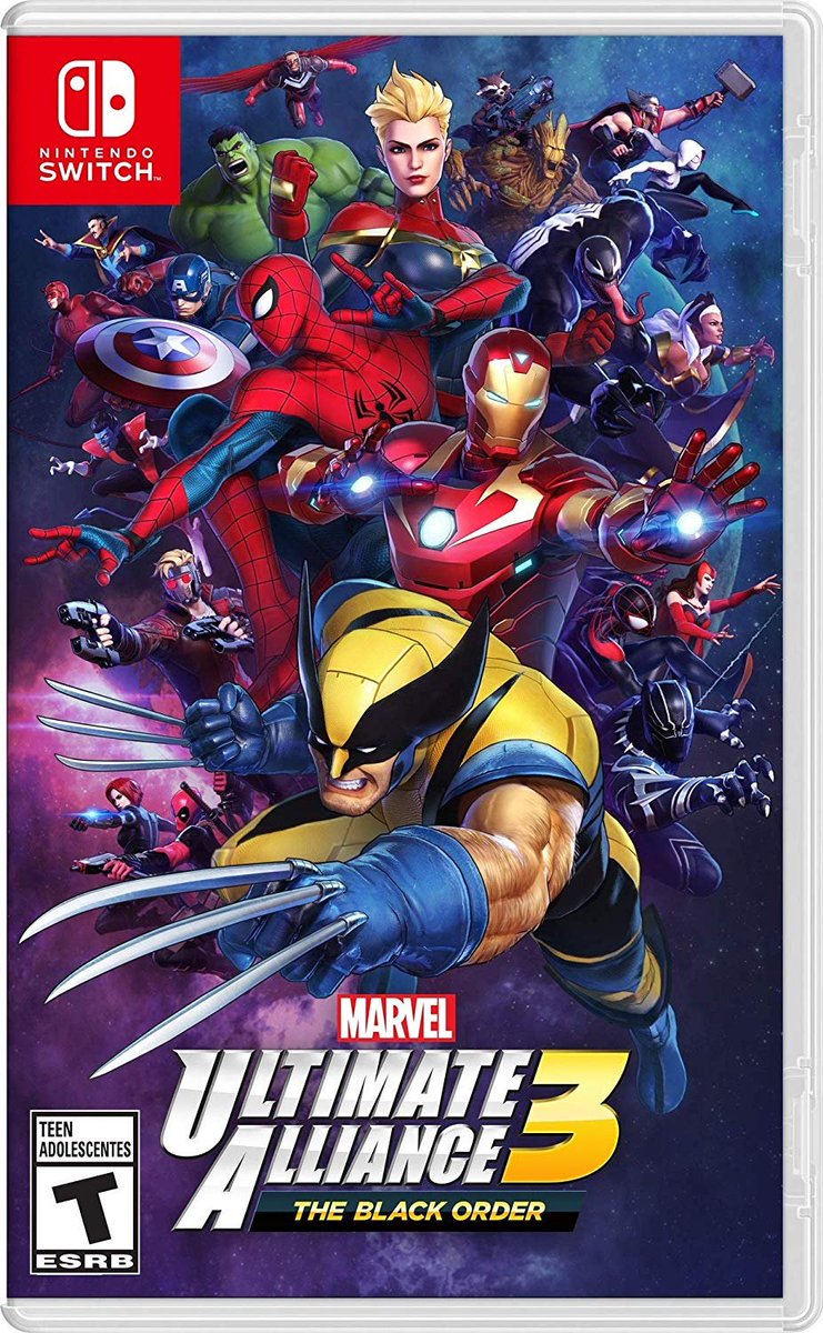 GoGoDealzz's tweet image. Marvel Ultimate Alliance 3: The Black Order - Nintendo Switch is on sale via Amazon for only $49.94! amzn.to/2Mejss4