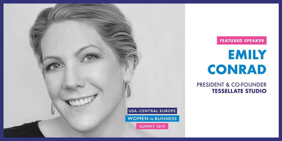 Tessellate Co-Founder and President, Emily Conrad, will be a featured speaker at the #USACEWomen in Business Summit. The Summit will bring together professionals from across the US and Central Europe to strengthen connections between businesswomen. USACEWomen.com