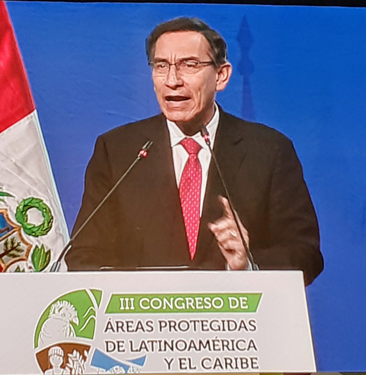 lizquirozb's tweet image. Presidente Martín Vizcarra inaugura oficialmente el #IIICAPLAC y destaca la importancia de la existencia de áreas marinas protegidas en el Perú @Oceana_Peru @SERNANP