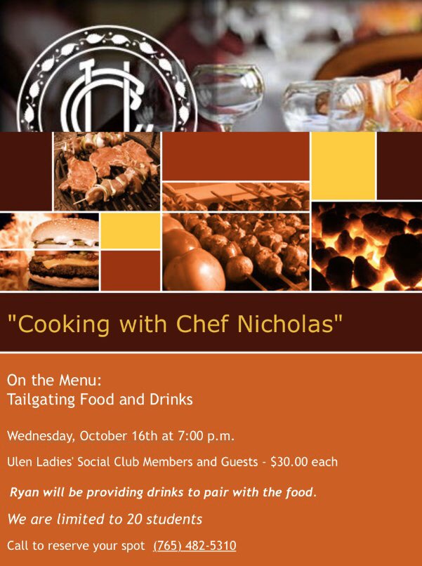 Join us Wednesday Oct. 16~