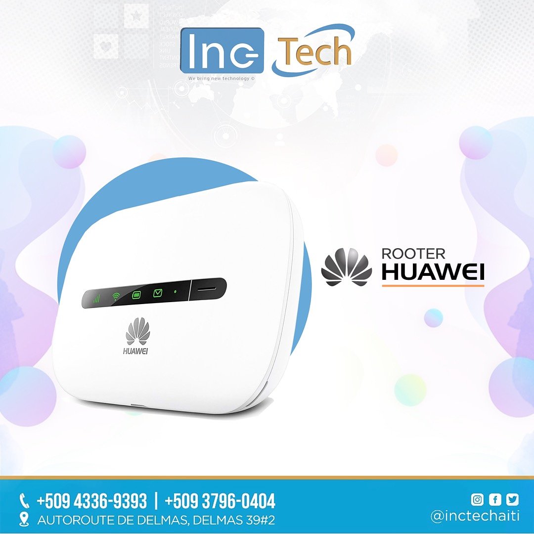 inctechaiti's tweet photo. [Rooter HUAWEI] is AVAILABLE at INCTECH!
for more information visit us at autoroute de delmas, delmas 39 #2 or Call us.
#pibonpri #Rooter #inctechliye #teknolojiasenou #inctechaiti https://t.co/vyt2FydizW