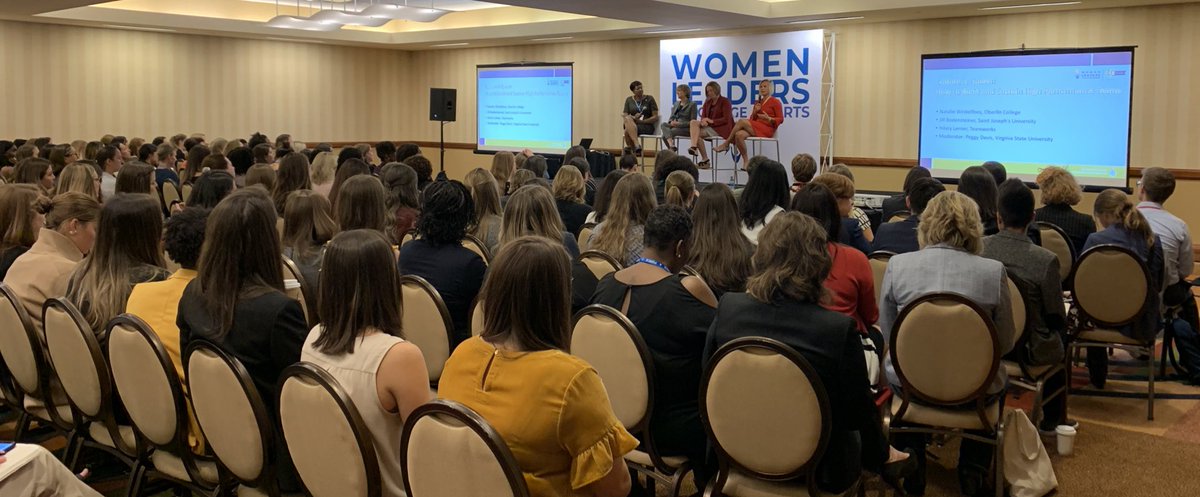 “Know our goal. Know your role.” Thank you @GoYeoAD, Jill Bodensteiner, Hilary Lerner, & Peggy Davis, for the real talk about culture. #WomenLeaders19 #ForcesForChange @WomenLeadersCS