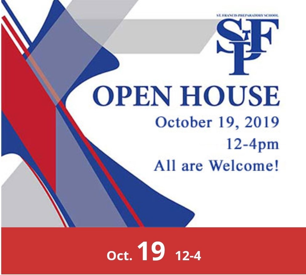 Open house this Saturday at St Francis Prep. Come by and see what we are and have been building off and on the fields and courts. <a href="/stfp_athletics/">St. Francis Prep Athletics</a> <a href="/SFPFootball/">St Francis Prep Ftbl</a> <a href="/MensSfp/">SFP Men’s Basketball</a> <a href="/SFPGVB/">St. Francis Prep Girls Varsity Basketball</a> <a href="/SFPTerrierGolf/">SFP GOLF</a> #PREPUP #THEFUTURE
