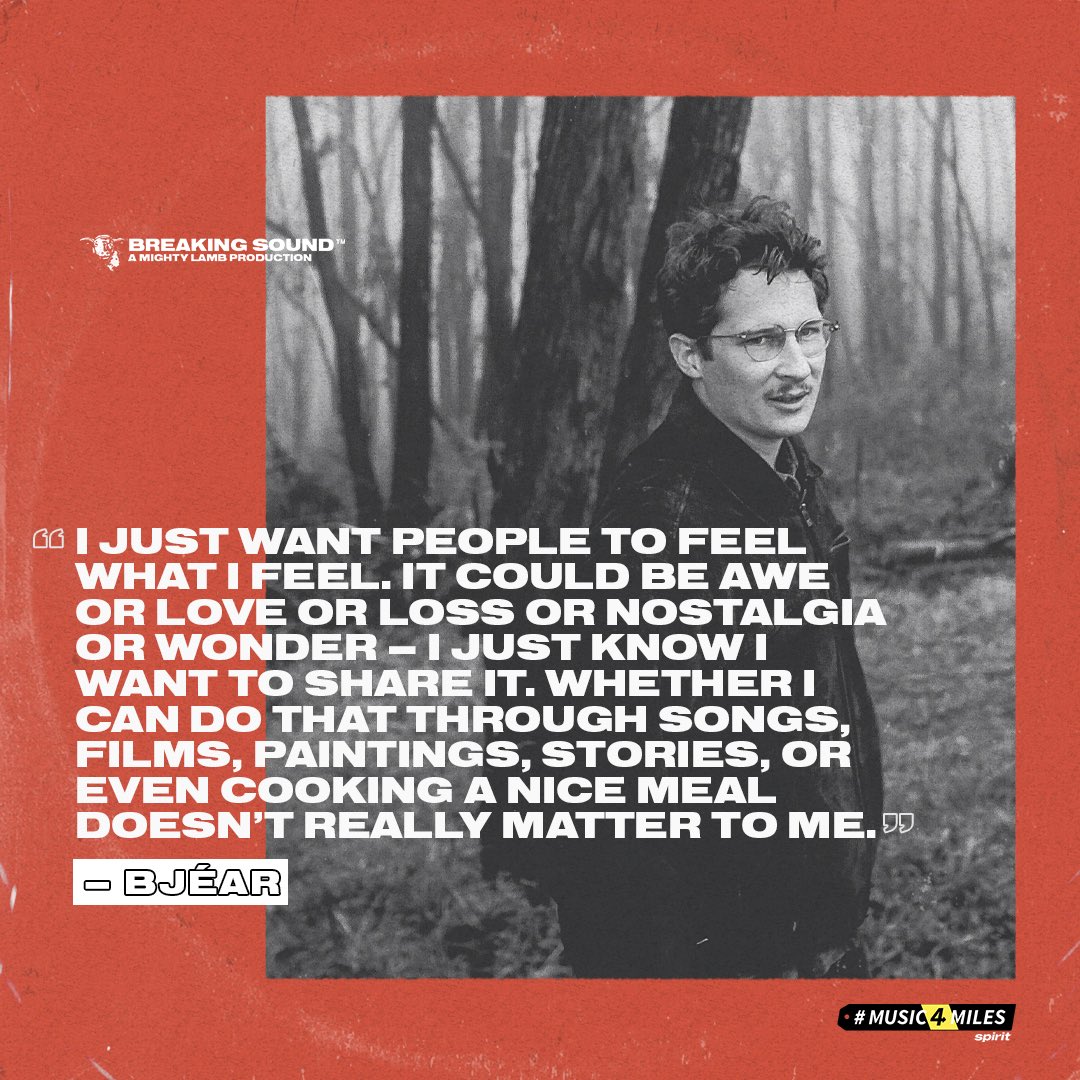 “I just want people to feel what I feel. It could be awe or love or loss or nostalgia or wonder - I just know I want to share it.” - <a href="/bjear/">Chia</a> 

#music4miles #morego #Musiconthefly <a href="/SpiritAirlines/">Spirit Airlines</a>