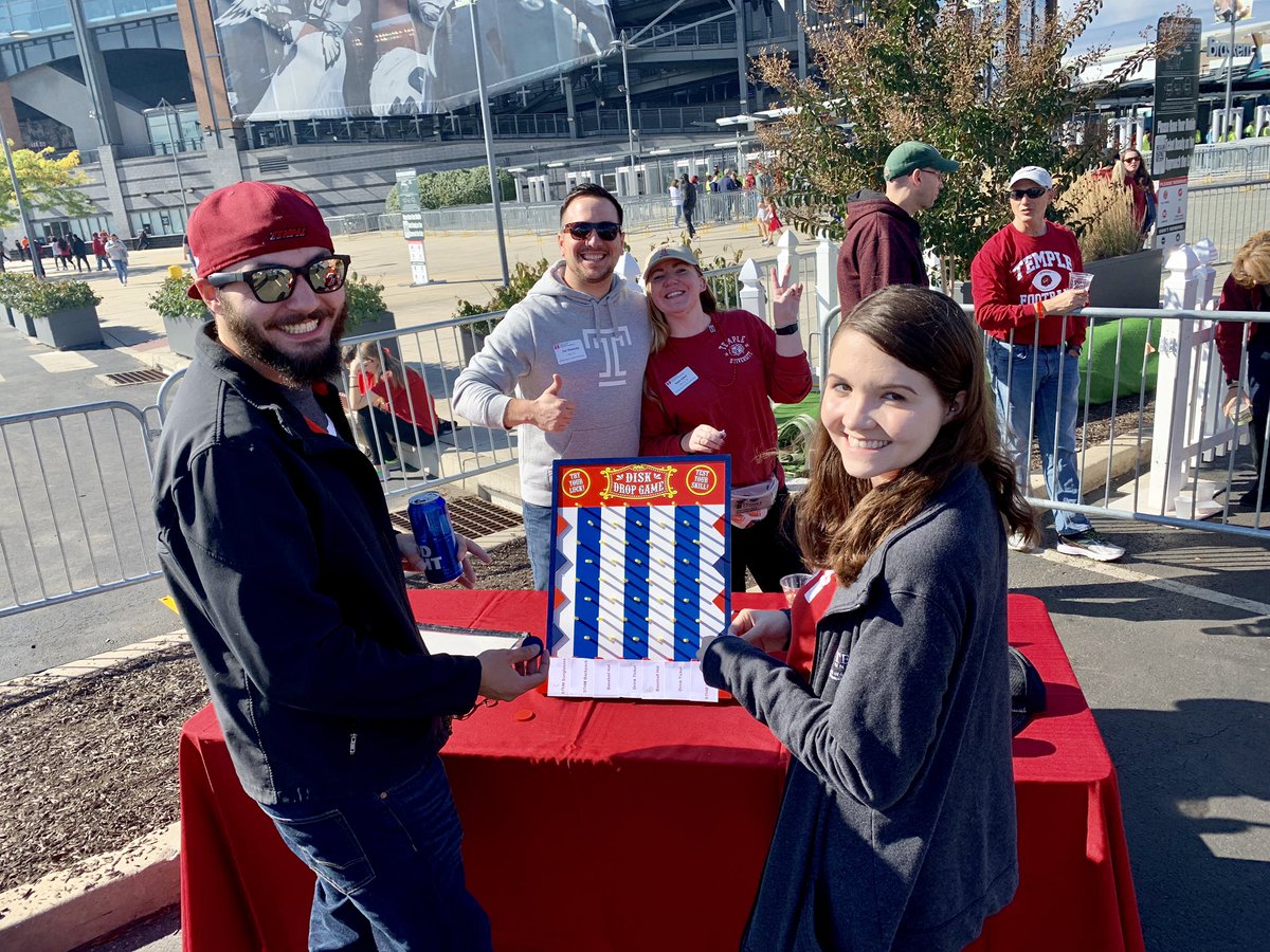 TempleSTHM's tweet photo. Homecoming 2019 was. a. success! Shoutout to the best alumni in the game & the whole STHM family for making it a fun-filled and memorable weekend ๐๐ฆ๐ #TUhomecoming19 #sthmstrong https://t.co/3zRAXjYO8G