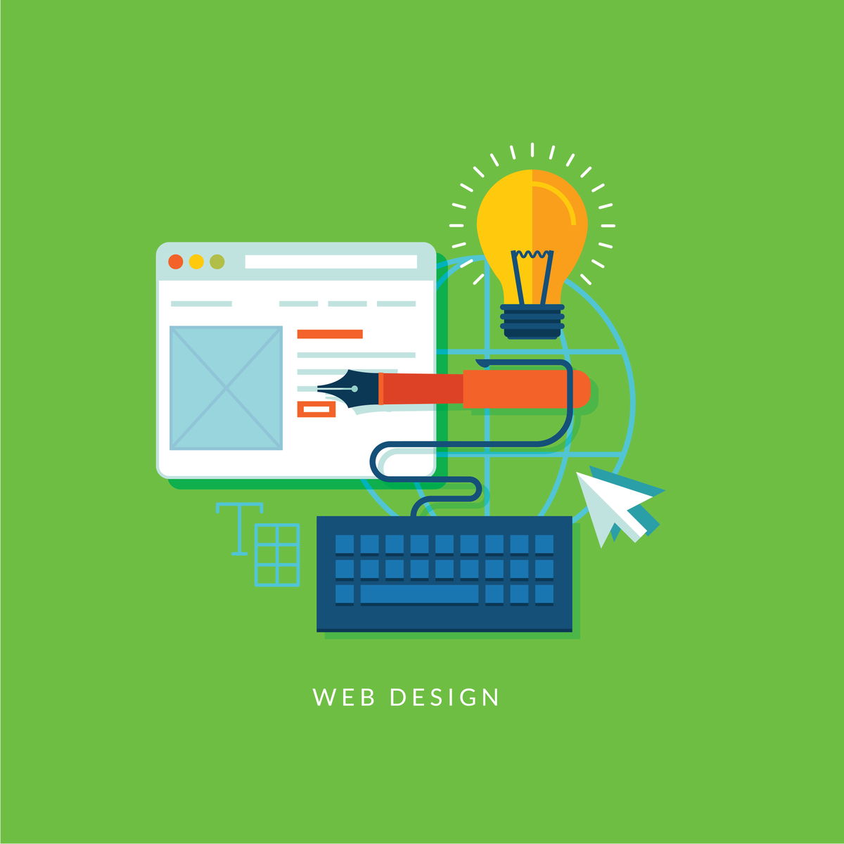 MidknightGenius's tweet photo. We do web design &amp; development. No matter the size, we've got you covered. https://t.co/NKKadK0bQY