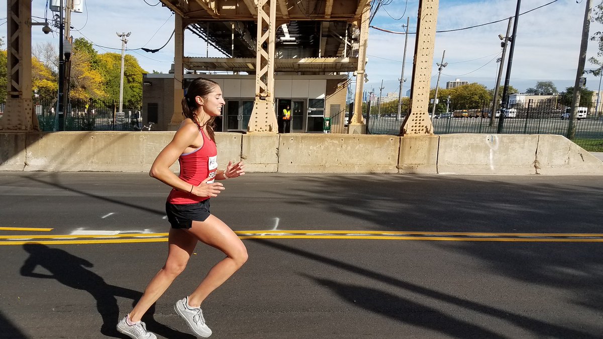 RalstonRunning's tweet photo. @SarahWhoSellers 23.3 miles in, everything gets real! Way to fight! https://t.co/nlWGynBrbh