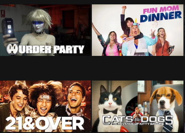 IncredibleCulk's tweet image. Everyone is making fun of Disney+ for putting out a massive list of content that includes a bunch of forgotten films. 

Meanwhile, Netflix is like...