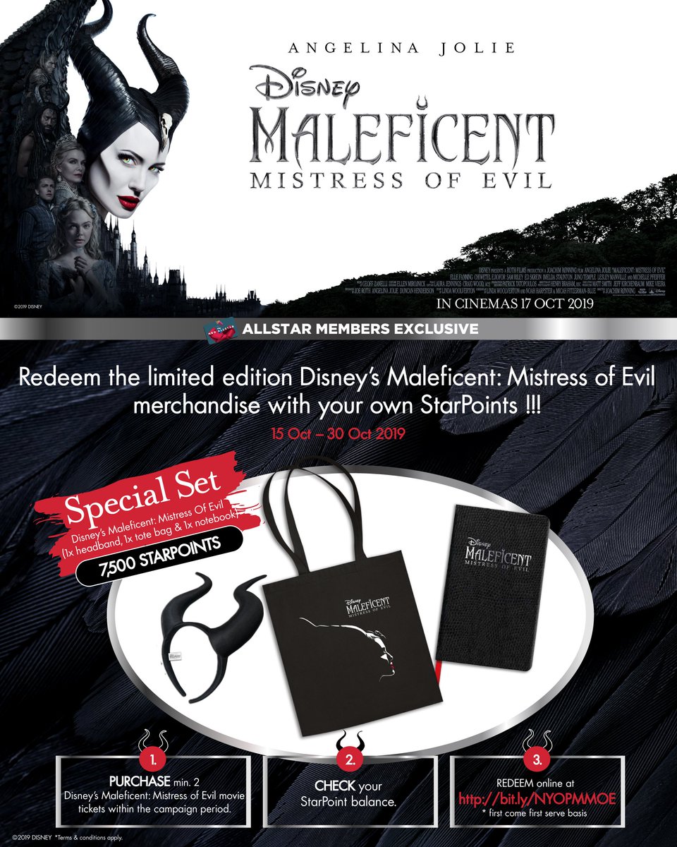 Mbo Cinemas On Twitter Get 2 Tickets To Maleficentmy Mistress Of Evil And Stand A Chance To Win One Set Of Gorgeous Movie Merchandises Hurry And Sign Up Now At Https T Co 9mtaekxesq Https T Co Poe5llb9ii