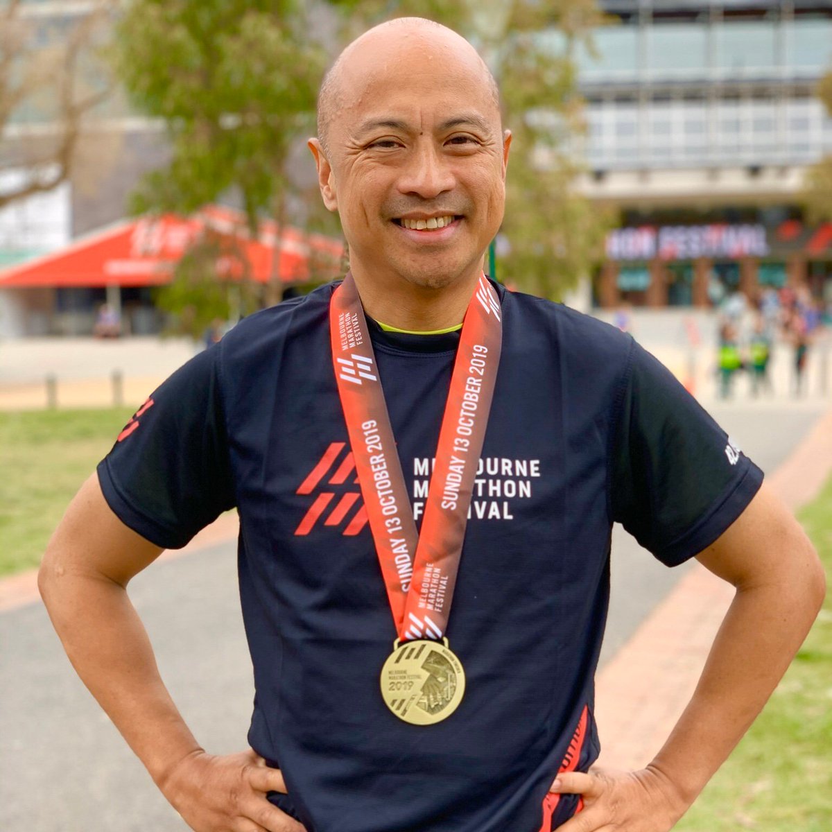 9 months ago I was in a wheelchair &amp; couldn't run for 6-months

I still travelled Asia &amp; Australia, crawled in data-centres, volunteered for NFPs and solved tech problems

12 weeks ago I trained for my first 42k <a href="/melbmara/">Melbourne Marathon Festival</a> and Bam!  Got my medal last Sunday.

#RunnersLife