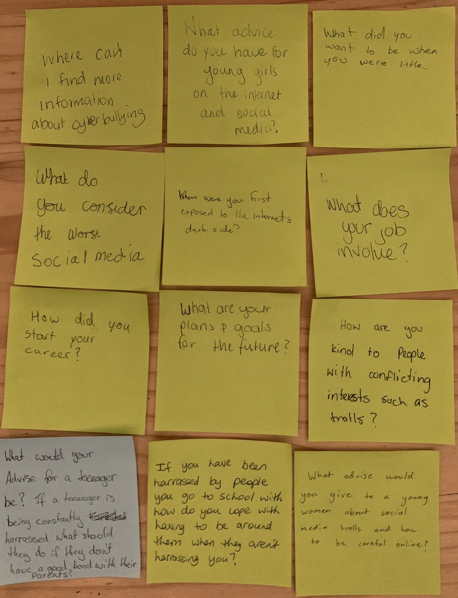GingerGorman's tweet photo. This is what happens when 15-year- old girls from rural Queensland can ask you anything (anonymously). They are whip-sharp. And it makes me teary with hope for the future #cyberhate #predatortrolling #qrrrwn https://t.co/dg9srzPF6k