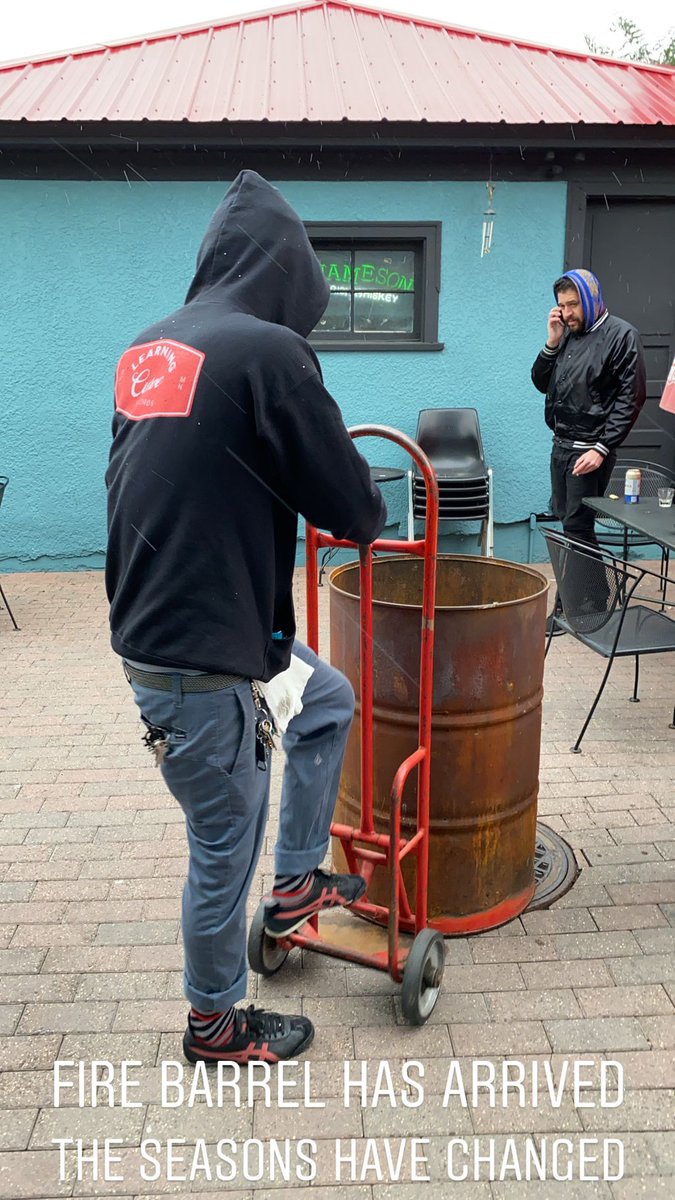 Ben Brausen (@beerbrewin) on Twitter photo The barrel fire came out at <a href="/grumpysne/">Grumpy's NE</a> on Friday which is the true sign of the change of the seasons. The barrel fire came out at <a href="/grumpysne/">Grumpy's NE</a> on Friday which is the true sign of the change of the seasons.