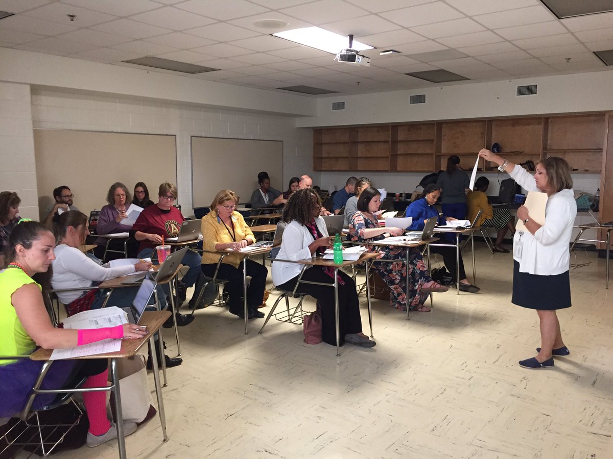 HCS_Advanced's tweet image. This amazing group of educators spent a full day with students before meeting after school for a gifted endorsement class.  #ExpectCommitment #ExpectExcellence #ExpectExceptionalHCS