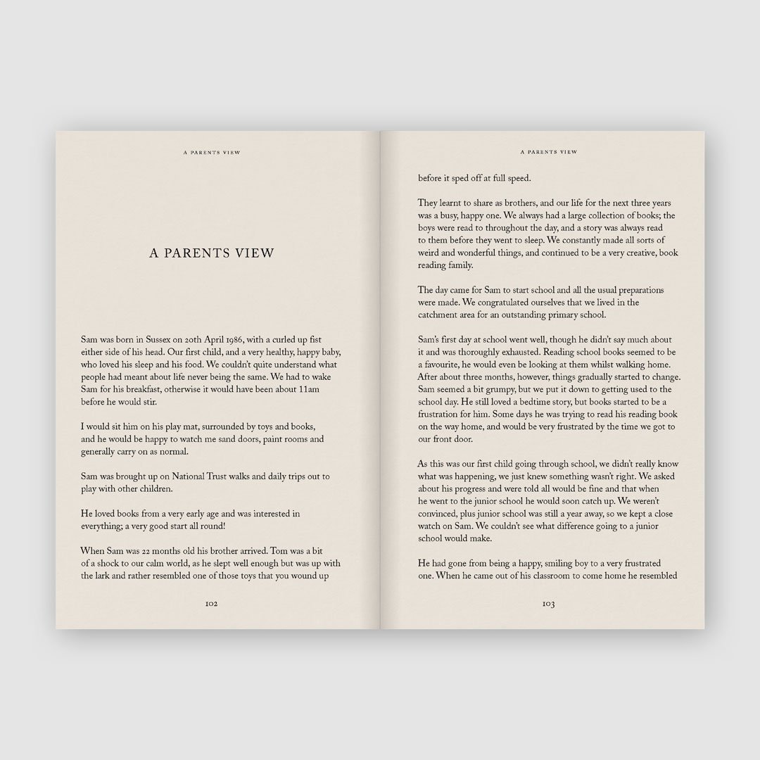 ToBeDyslexic's tweet photo. "At parents’ evenings, we were met with questions from teachers such as, ‘What do we do with a boy like Sam?’ and statements like, ‘We call him Lazy Bones’. We found this totally unacceptable" More of my parents’ story in the book https://t.co/D2xdnO8lub #Dyslexia #madebydyslexia https://t.co/iGHR9lu9RP