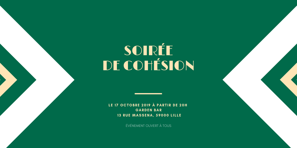 Promidee's tweet image. Bonjour à tous !

Votre association d’UFR Promidée organise une soirée de cohésion ce jeudi 17 octobre 2019 au Garden Bar !

La soirée est ouverte à tous et des tarifs préférentiels pour les adhérents de l’association vous sont proposés.

En espérant vous voir nombreux !