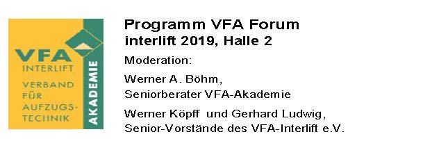 Mittwoch, 16. Oktober 2019
17:00 Uhr Interlift Augsburg
Energieeffiziente, umweltfreundliche und kosteneffiziente Hydrauliksysteme
Dr. Ferhat Celik, Blain Hydraulics (VFA), Heilbronn