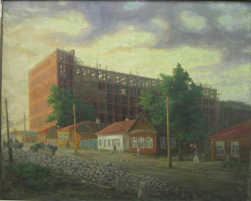 Цветков Борис Иванович
Строительство дома промышленности
1932-1935
===
Хранение - <a href="/MuseumFineArt/">ЕМИИ</a>  (госкаталог)
#ekb #ekb_cards <a href="/tweburg/">Твиттер в Ебурге</a>