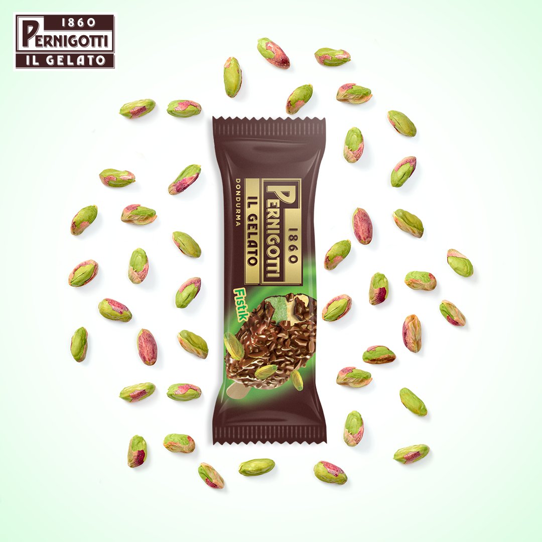 Lezzet ve doğallığı bir arada arıyorsan, Pernigotti Antep Fıstıklı Stick seni bekliyor. 😍 #HerAnınNeşesi #PernigottiILGelato #dondurma #stick #antepfıstığ