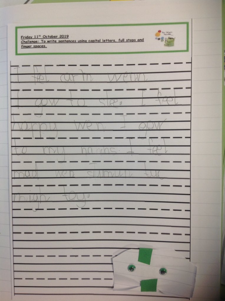 It was so lovely to see some of the work happening at Rectory CE yesterday. The whole school has been exploring feelings using the book 'The Colour Monster'. Check out some of the fantastic art and writing from Y1!