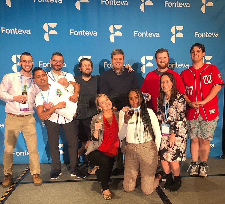 Julio_London1's tweet photo. Huge thanks to our @Fonteva marketing squad, mostly pictured here, for their production of the best users conference in the industry, FUNcon! #MarketingSquad #FUNcon19 #assnchat https://t.co/OEe1VQU2T4